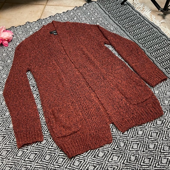 Forever 21 Plush Cardigan Women size M - Picture 4 of 11